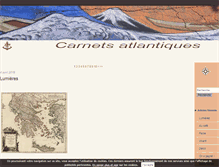 Tablet Screenshot of carnets-atlantiques.eu